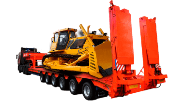 аренда трала для перевозки гусеничной техники