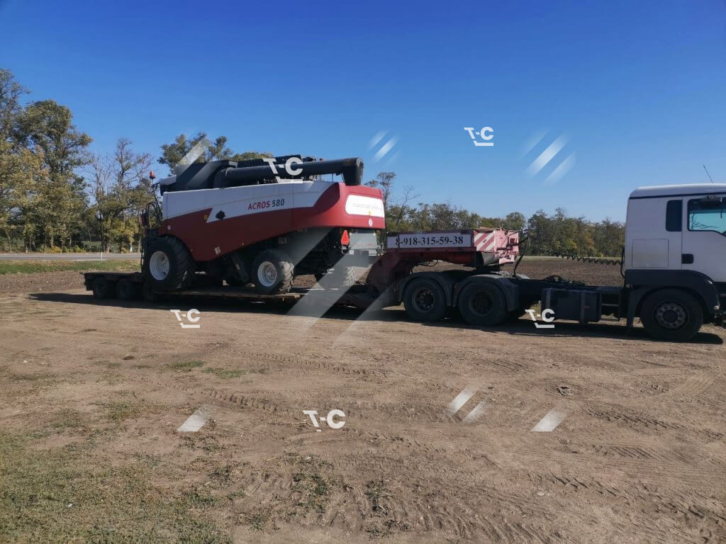 погрузка буровой установки